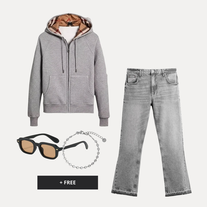 Viral Outfit - Silver Edge