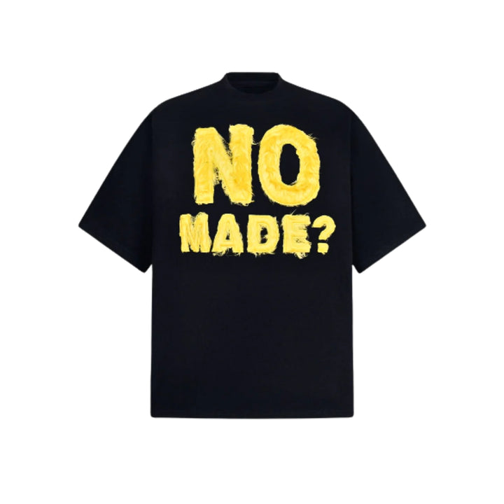 NOPE T-shirt van by LF met pluizige tekstprint
