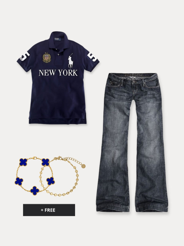 Viral Outfit - Deep Navy