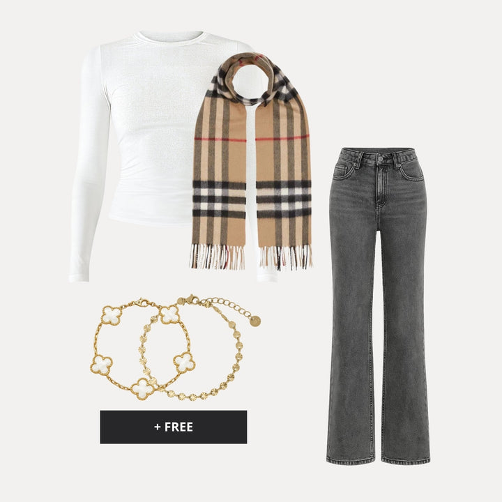 Viral Outfit - Noir Glow