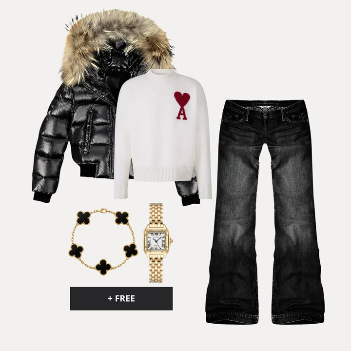 Viral Outfit - Midnight Frost