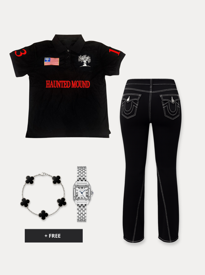 Viral Outfit - Midnight Rebel