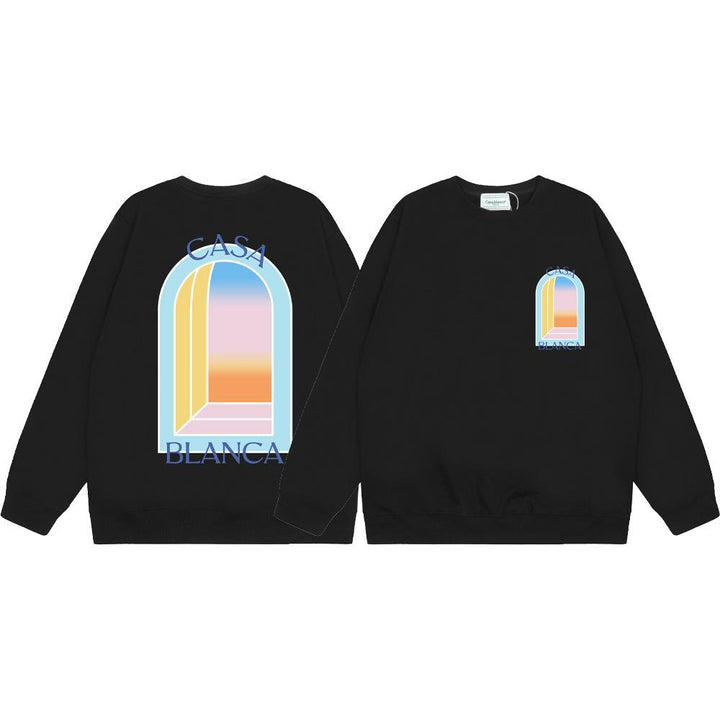 Casablanca Sweatshirt — Zwart – LodyFair