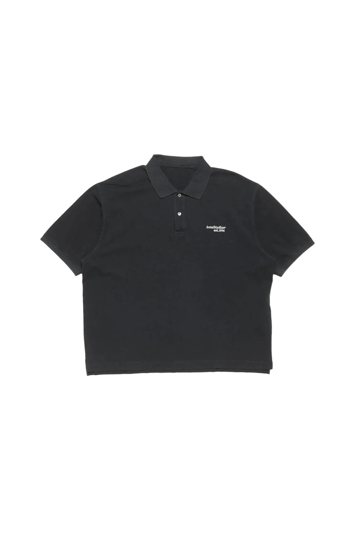 Acne Studios Washed Logo Polo – LodyFair