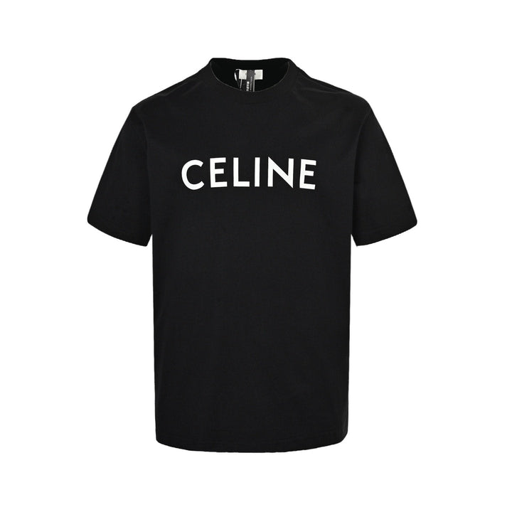 Celine Loose T-Shirt In Cotton Jersey Black – LodyFair