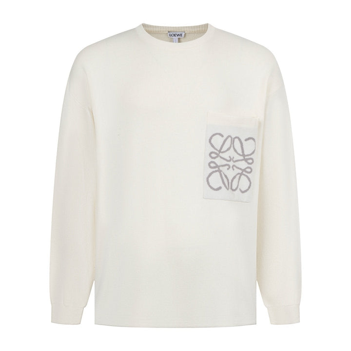 Loewe Anagram Sweater — Wit – LodyFair