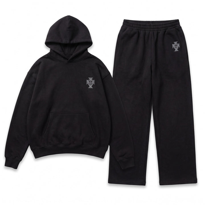 Portugal x Limited Edition Tracksuit zwart – LodyFair