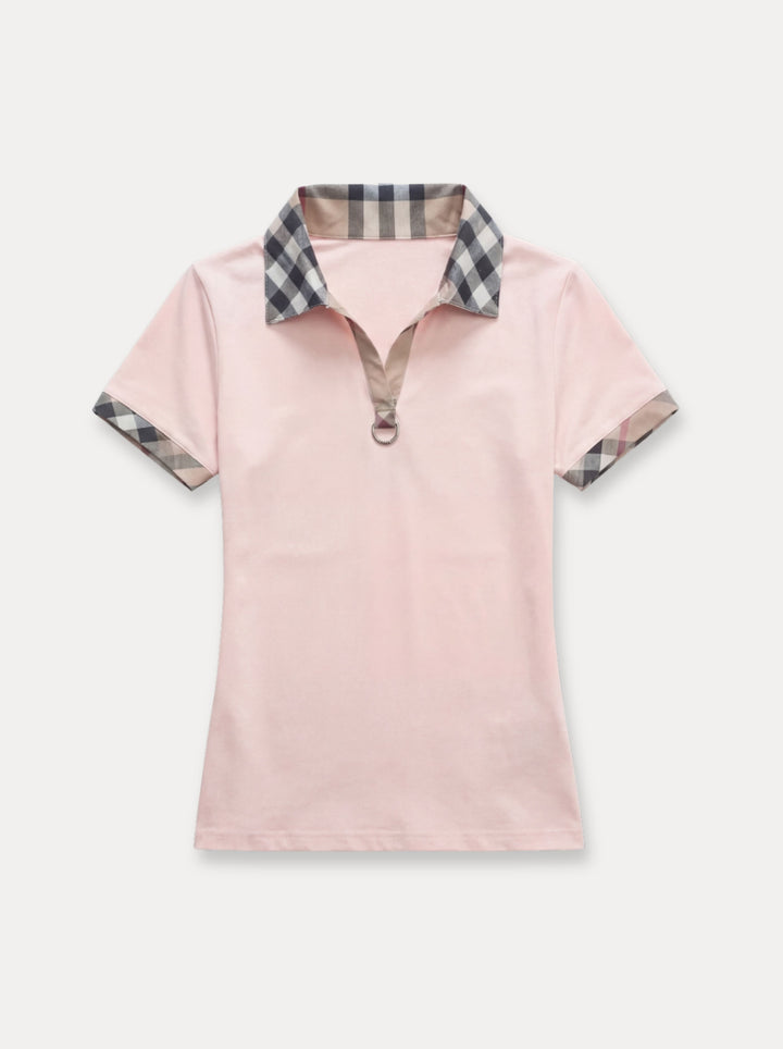 Checked Polo