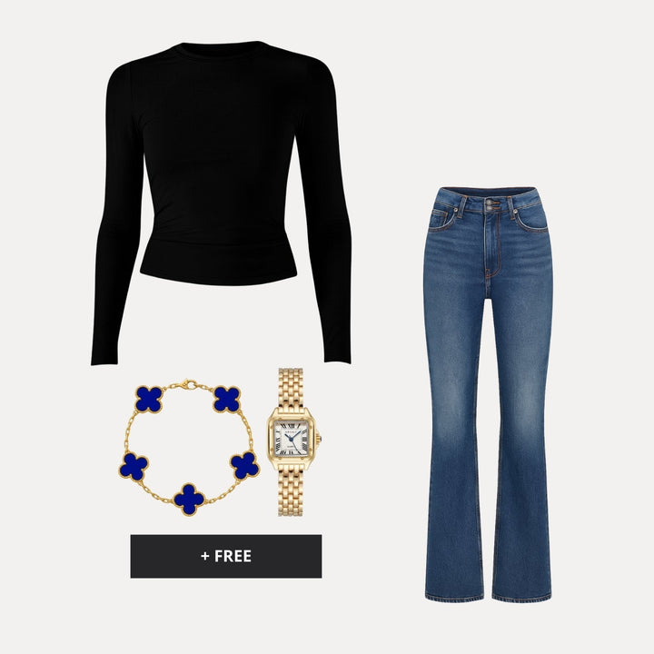 Viral Outfit - Royal Serenity