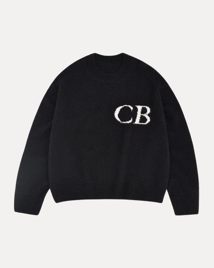 Varsity Knit Sweater