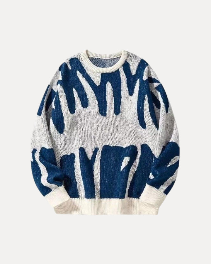 Pattern Knit Sweater