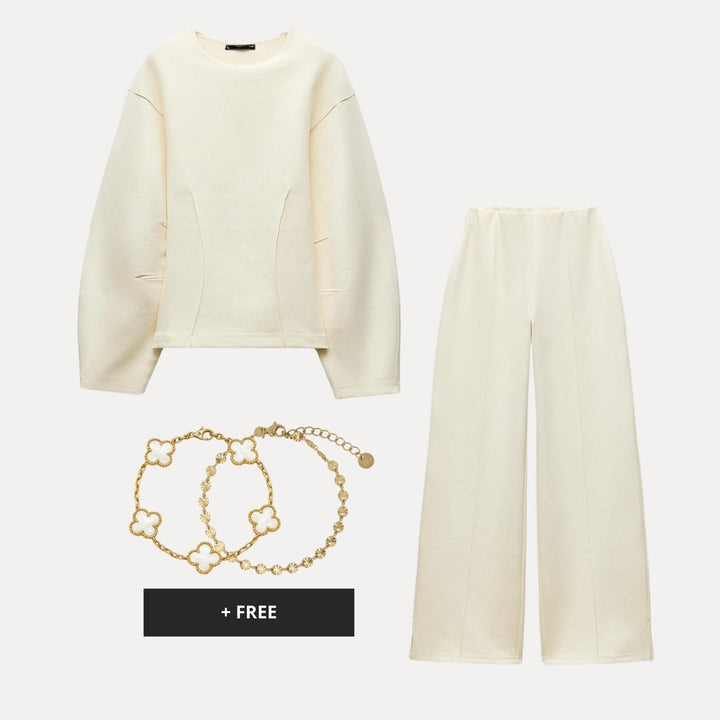 Viral Outfit - Vanilla Comfort