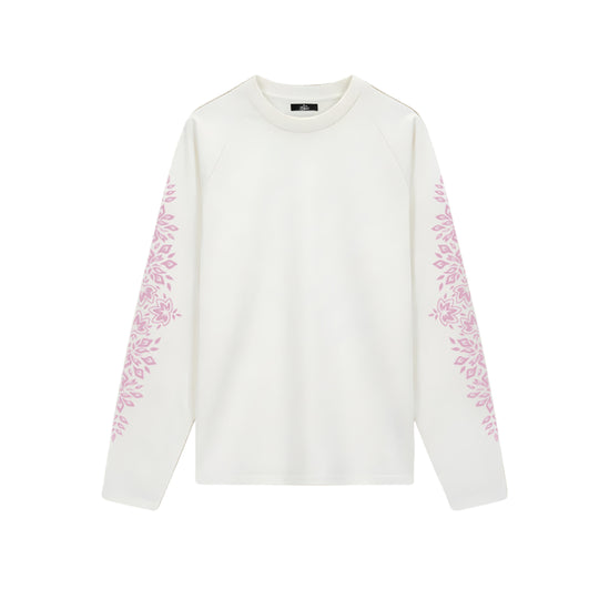 BLOOM MOTIF longsleeve van by LF met bloemmotief op de mouwen