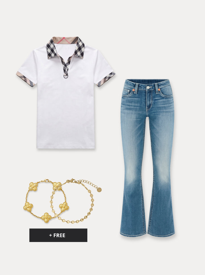 Viral Outfit - White Luxe