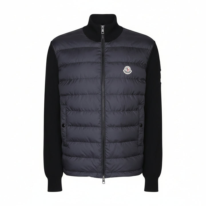 Moncler Knit-Sleeve Down Jacket – LodyFair