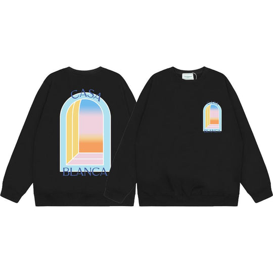 Casablanca Sweatshirt — Zwart – LodyFair