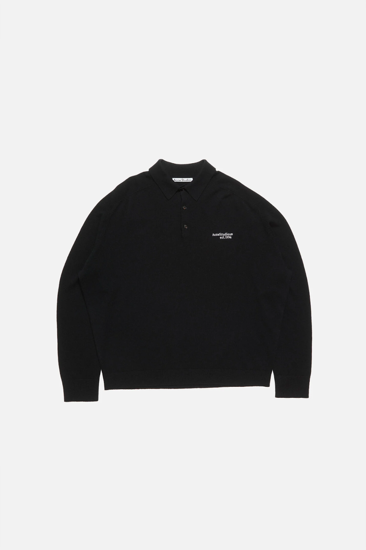 Acne Studios Wool Knit Polo – foto 2 – LodyFair