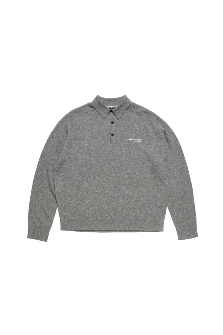 Acne Studios Wool Knit Polo – LodyFair