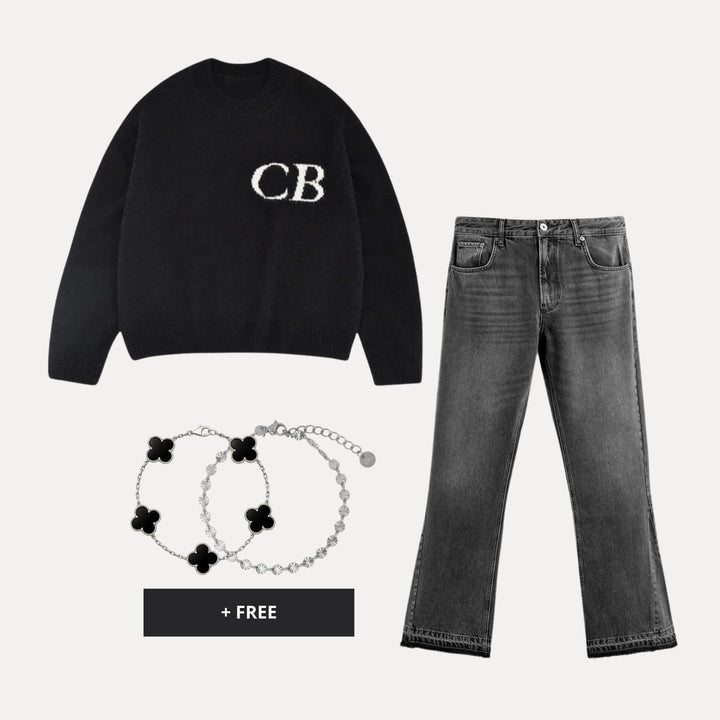 Viral Outfit - Noir Balance