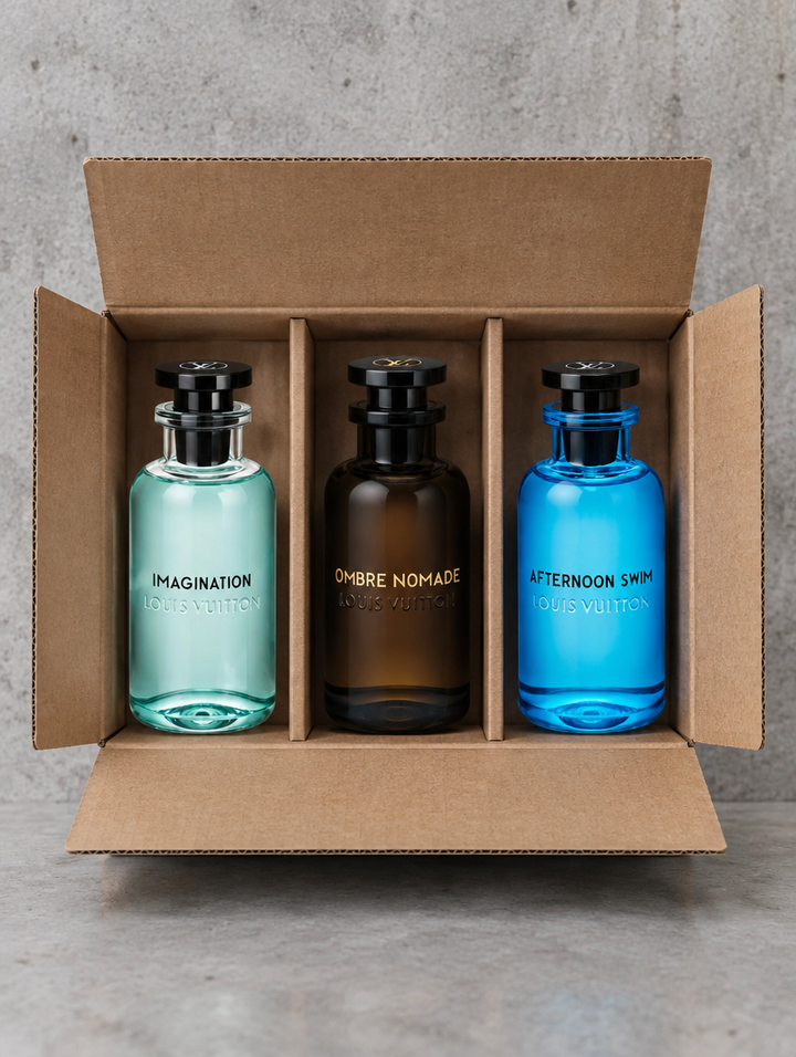 Louis Vuitton Parfum Resell Box met 3 flessen – LodyFair