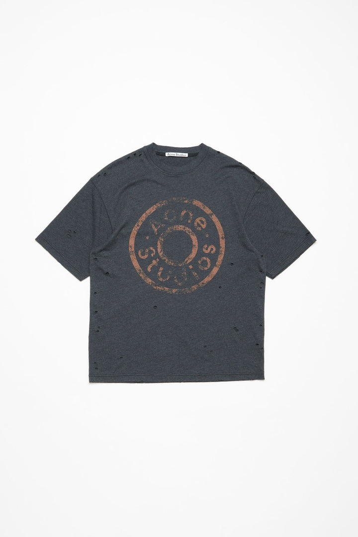 Acne Studios Distressed Logo T-Shirt – foto 3 – LodyFair