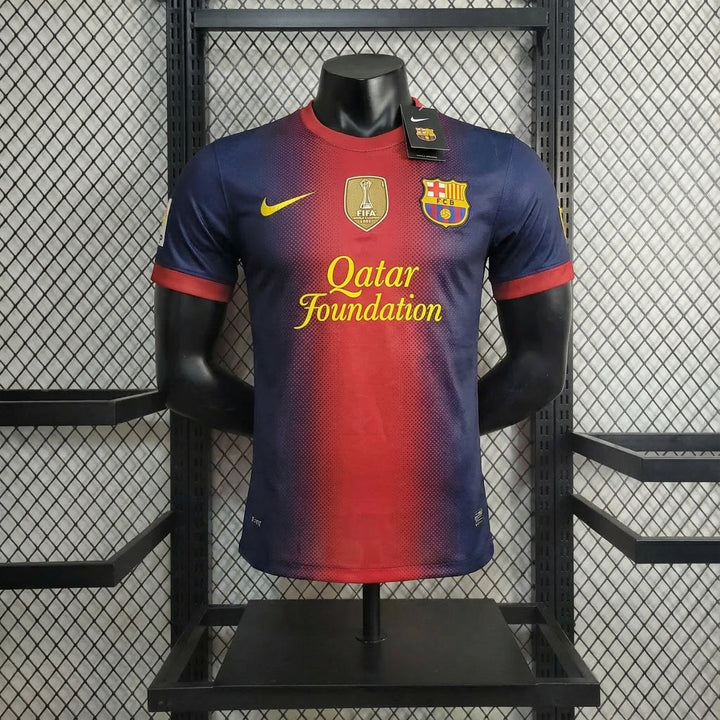 2012/2013 Retro Barcelona Home Jersey – LodyFair