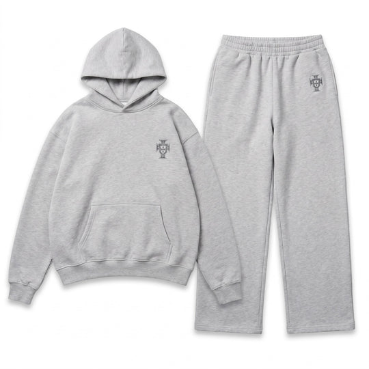 Portugal x Limited Edition Tracksuit grijs – LodyFair